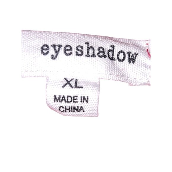 Eyeshadow Red Sequin Christmas Party Dress Womens XL Green Bow Present (Flaw) - Picture 7 of 7